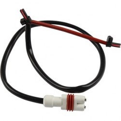 Sensor, brake pad wear, front