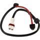 Sensor, brake pad wear, rear