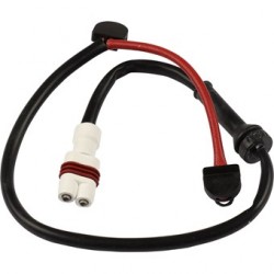 Sensor, brake pad wear, rear