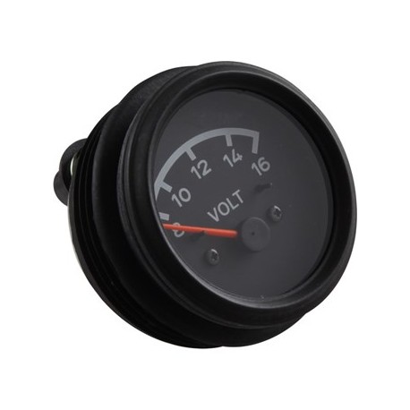 Voltmeter, 8-16 V, VDO style