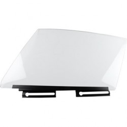 Türscheibe mit Fensterhebeschiene, klar, links. Ohne E-Marke