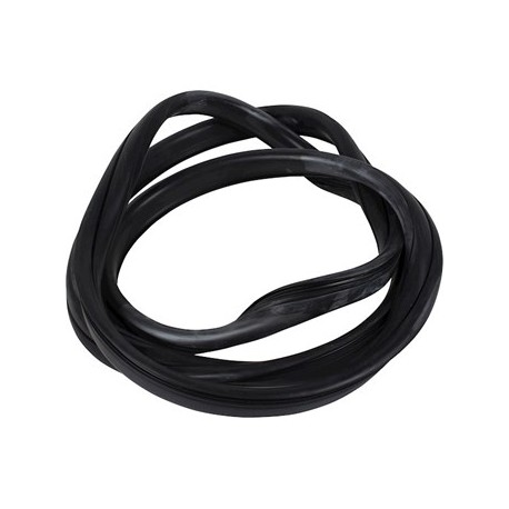 Scheibendichtung, hinten, mit Nut für Zierleiste