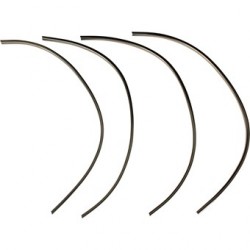 Zierleistensatz für Radlauf mit Montageteile, 4 Stück, Chrom