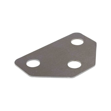 Unterlage für Türscharnier, Zinn