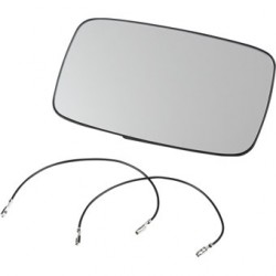 Aussenspiegelglas, elektrisch, beheizt, plan, links/rechts
