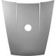 Haube, vorne, Aluminium mit Stahlrahmen, mit Loch in der Mitte für Kraftstoffeinfüllung "RSR Look"