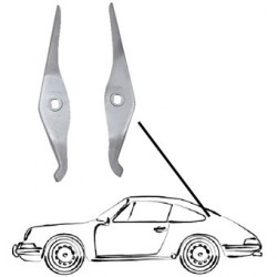 Motorklappenaufhängungssatz zum Anschweißen (2 Stück)