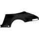 Kotflügel, hinten, komplett mit angeschweisster Turbo Kotflügelverbreitung (mit rundes Federstablloch), rechts