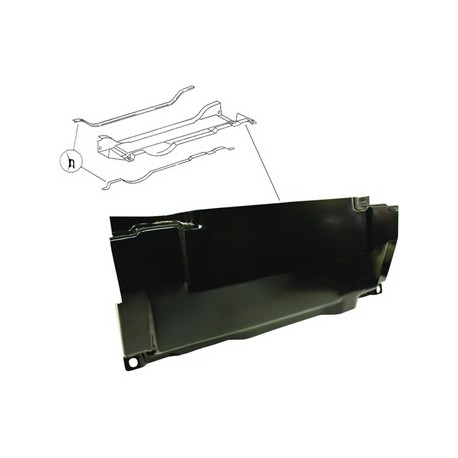 Unterbodenschutzplatte für 62 L Kraftstoffbehälter