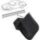 Jacking point cover, black plastic