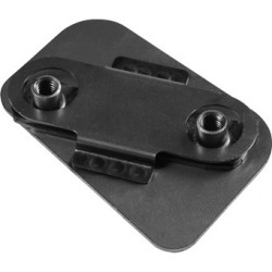 Türschloss-Montageplatte, ohne Lackierung, links