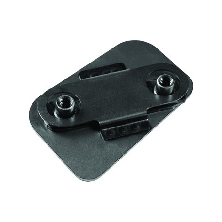 Türschloss-Montageplatte, ohne Lackierung, rechts