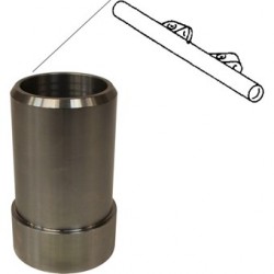 Endbuchse für Drehstab, links/rechts