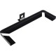 Battery tray for fuel tank and battery support