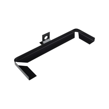 Battery tray for fuel tank and battery support