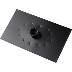 Sicherheitsgurtsschulterhalterung, hinten, schwarz lackiert