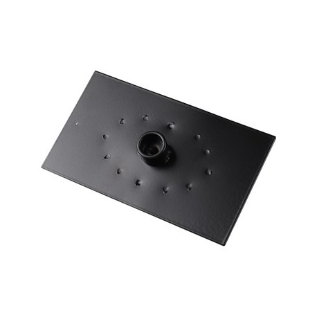 Sicherheitsgurtsschulterhalterung, hinten, schwarz lackiert