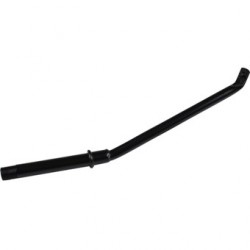 Support tube for rear bumper, long, left/right