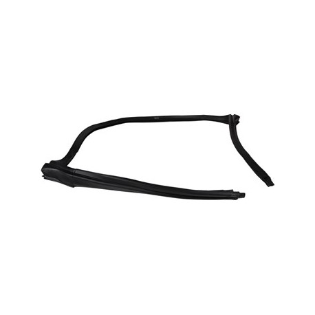 Windshield seal for targa roof, use only with hollow door seals. For use with late-style hollow door seals