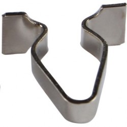 Klammer für Türzierleiste, Metall