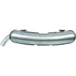 Exhaust, Sport, single 60 mm outlet pipe, stainless steel