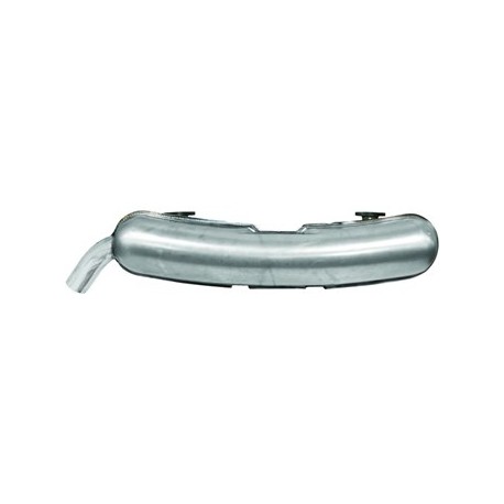 Exhaust, Sport, single 60 mm outlet pipe, stainless steel