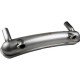 Racing exhaust with bolt-on inlet flanges, distance between tail pipes 760 mm. Stainless steel. Tail pipes diameter Ø63.50 mm, S