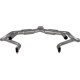 Manifold exhaust with boxes, Sport, Sebring style. Polished tail pipe. Glass blown stainless steel