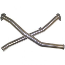 "Querrohrsatz ohne Katalysator,Edelstahl, ""Gillet"""