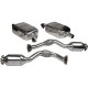 Schalldämpfersatz Sport mitKatalysatoren, links/rechts, Edelstahl