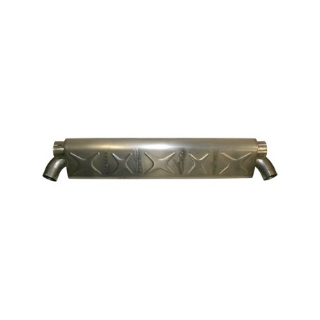 Ljuddämpare, Sport GT, Rostfritt, Polerat