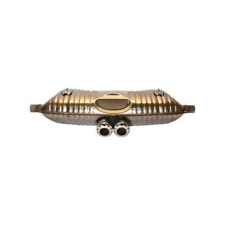 Schalldämpfer, Sport, OE-style, Doppel, 'Super Sound' Endrohre. Mit TÜV