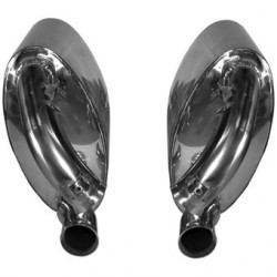 Endtopfsatz, Sport, OE Sound, Edelstahl, poliert. Mit TÜV