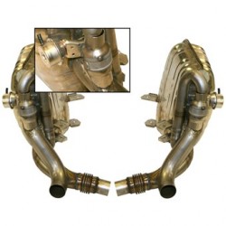 Sportschalldämpferanlage, Edelstahl, m/Abgasventile