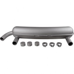 RSR Street/Racing Schalldämpfer. OE Endrohre oder 2 Racing Endrohre, Ø63,5 mm. Mit Bolt-On Flanschen