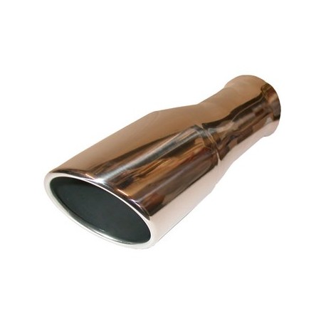 Ändrör, rostfritt, polerat