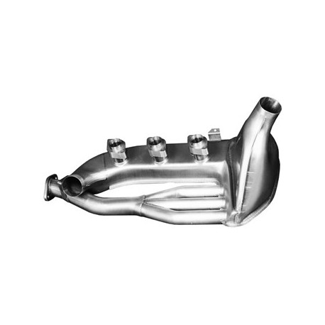 Wärmetauscher, Edelstahl, rechts. ACHTUNG: Bei Montage an einem 3,2 l Motor müssen umfangreiche Änderungen an der Motorabdeckung