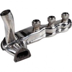 Wärmetauscher, Edelstahl, Ø41 Aussenrohre, links/rechts