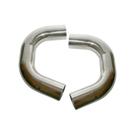 Auspuff zu Katalysator Sammelrohr,Edelstahl, poliert