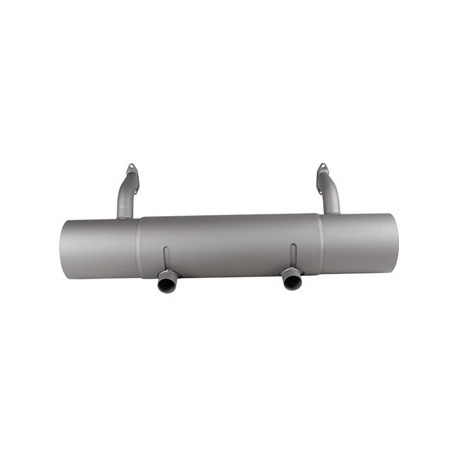 Schalldämpfer, hinten