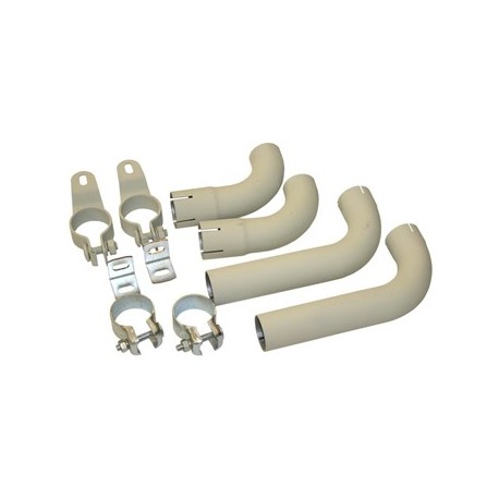 Ändrör, Set, med klämmor