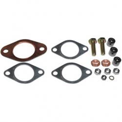 Mounting kit for heat exchanger, 4 gaskets, nuts & bolts
