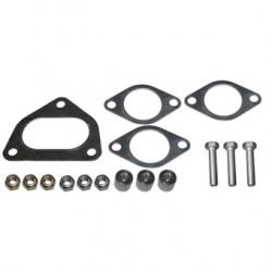 Mounting kit for heat exchanger with 4 gaskets, nuts & bolts