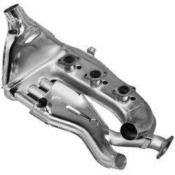 Wärmetauscher, links, Edelstahl