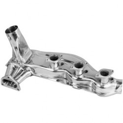 Wärmetauscher, Edelstahl, links/rechts