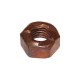 Lock nut, M8x1.25, CU plated