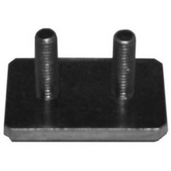 Retaining plate for exhaust mounting, 5 mm