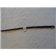 Door Glass Felt Seal With Clips Driver Side